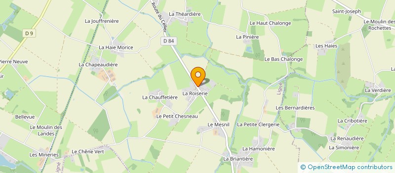 localisation de l'entreprise ATLANTIQUE BATI ENVIRONNEMENT à LIGNE