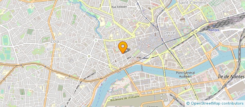 localisation de l'entreprise ATLANTIQUE BATIMENT à NANTES