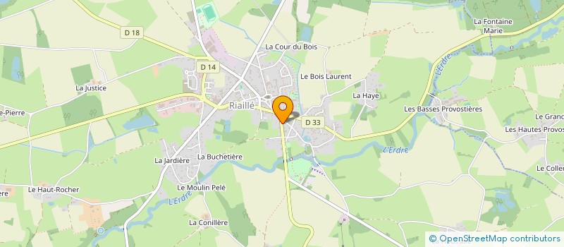 localisation de l'entreprise ATLANTIQUE CHAPE à RIAILLE