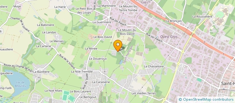 localisation de l'entreprise ATLANTIQUE CHEVAL à COUERON