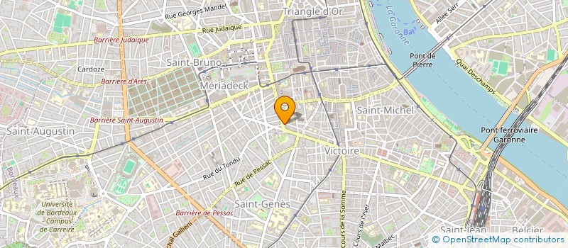 localisation de l'entreprise ATLANTIQUE CLINS à BORDEAUX
