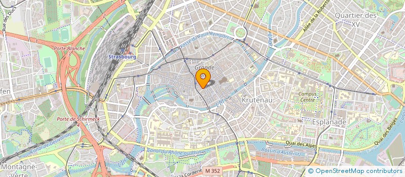 localisation de l'entreprise ATLANTIQUE COIFFURE à STRASBOURG