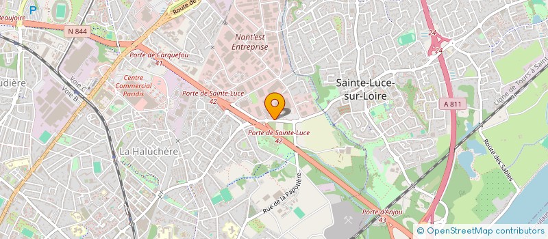 localisation de l'entreprise ATLANTIQUE COMPETENCES TECHNIQUES à NANTES