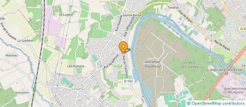 localisation de l'entreprise ATLANTIQUE CONSEIL SARL à FLEAC