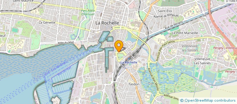 localisation de l'entreprise ATLANTIQUE CONSEILS à LA ROCHELLE