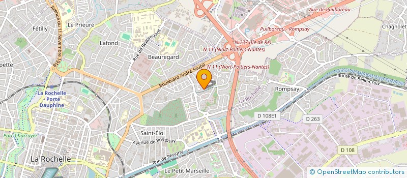 localisation de l'entreprise ATLANTIQUE CONSEILS  LA ROCHELLE