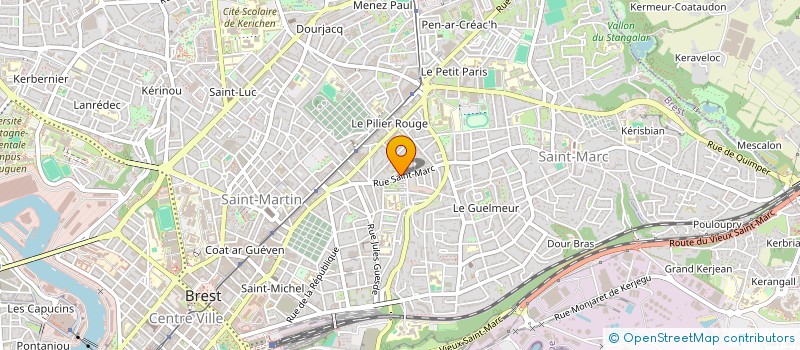 localisation de l'entreprise ATLANTIQUE CONSULTING à BREST