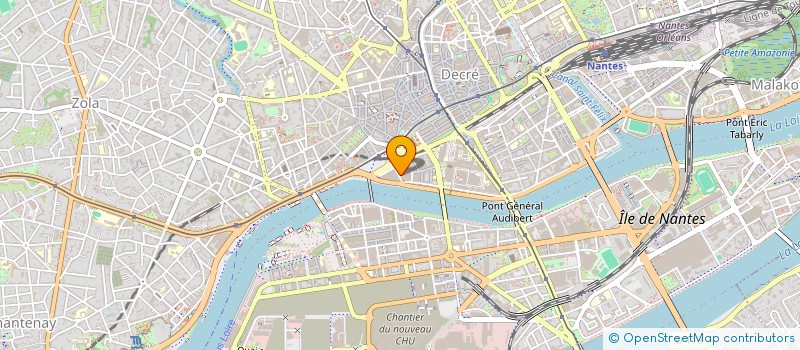 localisation de l'entreprise ATLANTIQUE DEFENSE CONSEILS à NANTES