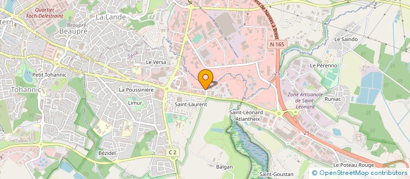 localisation de l'entreprise ATLANTIQUE DENTAL CONCEPT à SENE