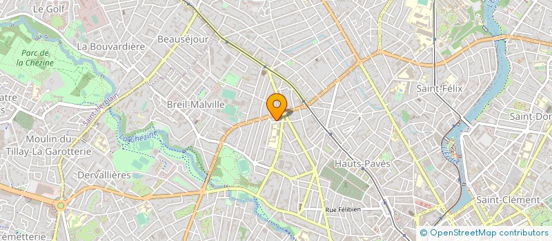 localisation de l'entreprise ATLANTIQUE DEPOT à NANTES