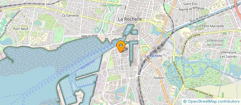 localisation de l'entreprise ATLANTIQUE DIFFUSION à LA ROCHELLE
