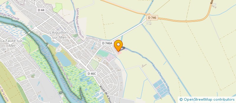 localisation de l'entreprise ATLANTIQUE EPI  L'AIGUILLON-LA-PRESQU'ILE