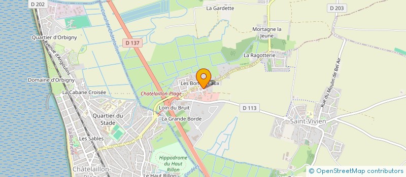 localisation de l'entreprise ATLANTIQUE FAMILY INVEST  SAINT-VIVIEN