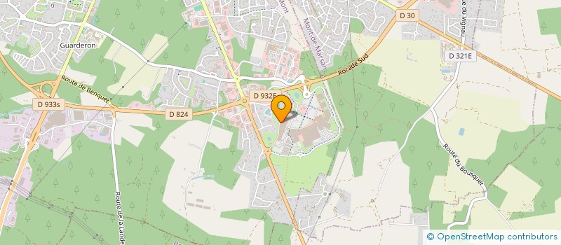 localisation de l'entreprise ATLANTIQUE FF  SAINT-PIERRE-DU-MONT