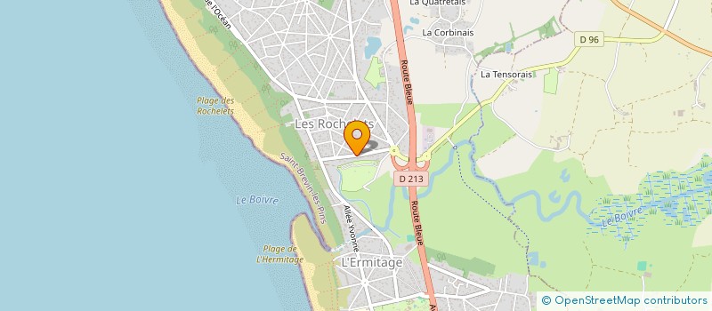 localisation de l'entreprise ATLANTIQUE FINANCIERE à SAINT-BREVIN-LES-PINS