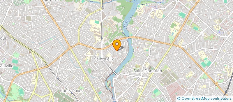 localisation de l'entreprise ATLANTIQUE FUSION ACQUIS CESSION TRANSMI à NANTES