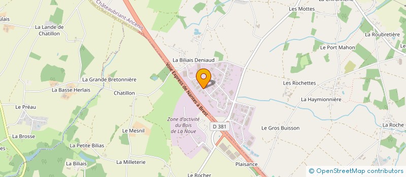localisation de l'entreprise ATLANTIQUE GRAND OUEST MACHINE OUTILS à VIGNEUX-DE-BRETAGNE