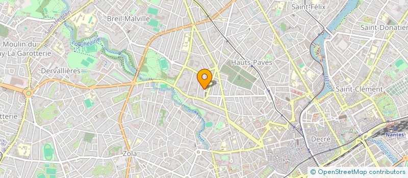 localisation de l'entreprise ATLANTIQUE IMAGERIE MEDICALE à NANTES