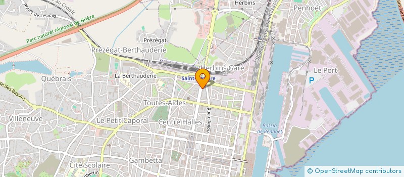 localisation de l'entreprise ATLANTIQUE INTERIM SERVICES à SAINT-NAZAIRE