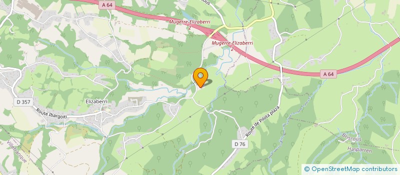 localisation de l'entreprise ATLANTIQUE JARDINS  LABENNE