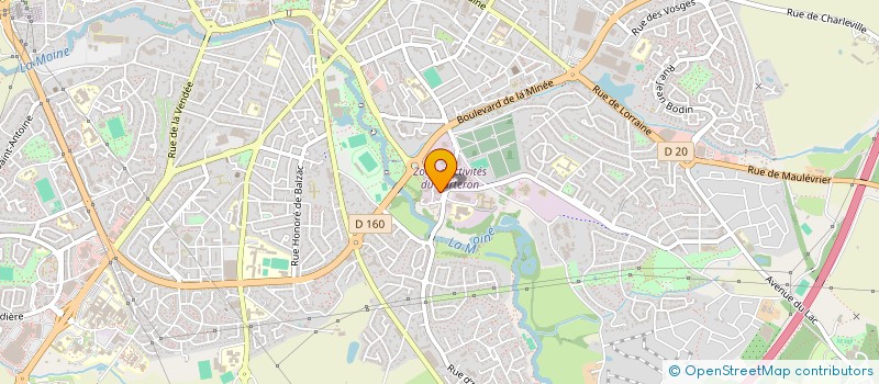 localisation de l'entreprise ATLANTIQUE LOCATION DISTRIBUTION à CHOLET