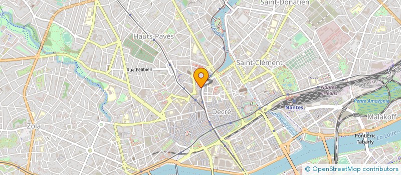 localisation de l'entreprise ATLANTIQUE LOCATION SERVICES à NANTES