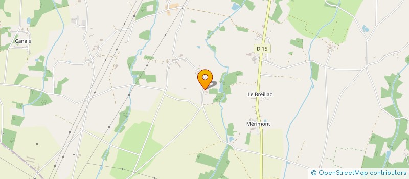 localisation de l'entreprise ATLANTIQUE MAISON BOIS CONCEPT NATURE  FAY-DE-BRETAGNE