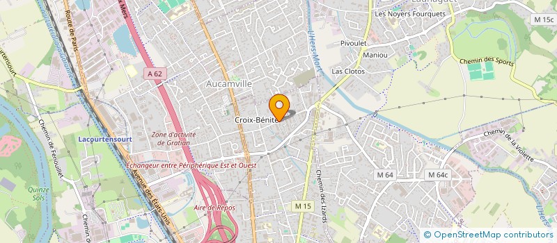 localisation de l'entreprise ATLANTIQUE MEDITERRANEE PROPRETE DYNALION (AMP DYNALION)  TOULOUSE