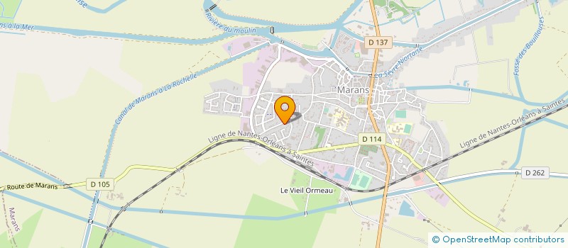 localisation de l'entreprise ATLANTIQUE NAVAL 17  LAGORD