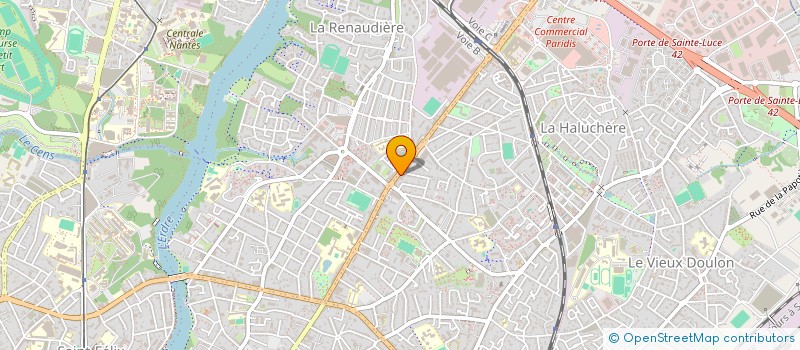 localisation de l'entreprise ATLANTIQUE PARE BRISE à NANTES