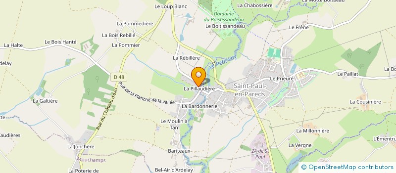localisation de l'entreprise ATLANTIQUE PATRIMOINE à LES HERBIERS