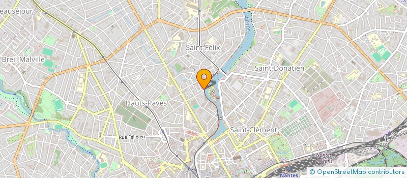 localisation de l'entreprise ATLANTIQUE PATRONAT SERVICES à NANTES