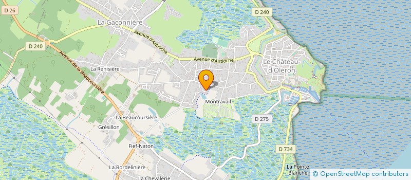 localisation de l'entreprise ATLANTIQUE PROJET GLOBAL RENOVATION à LE CHATEAU D'OLERON