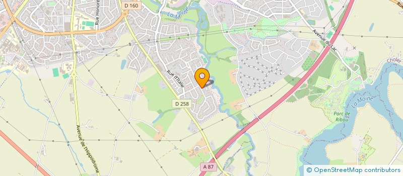 localisation de l'entreprise ATLANTIQUE RAVALEMENT à CHOLET