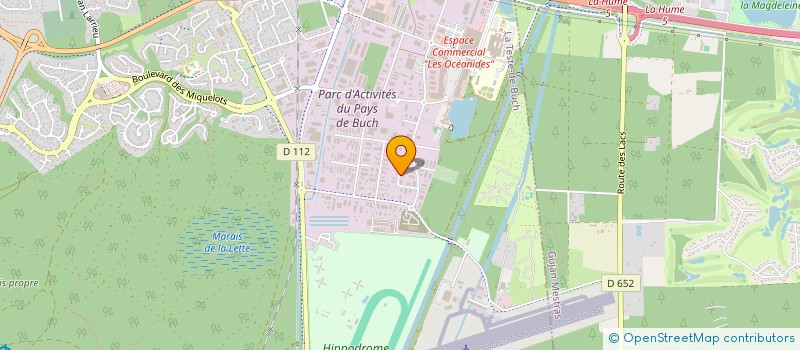 localisation de l'entreprise ATLANTIQUE REALISATION SERVICES ET MAINTENANCE  LA TESTE-DE-BUCH