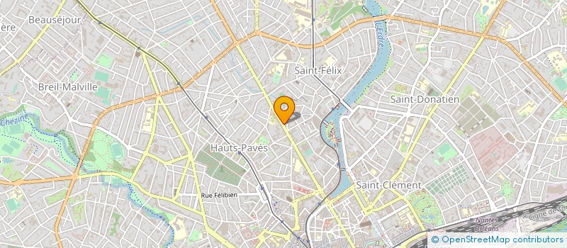 localisation de l'entreprise ATLANTIQUE RECEPTIONS à NANTES