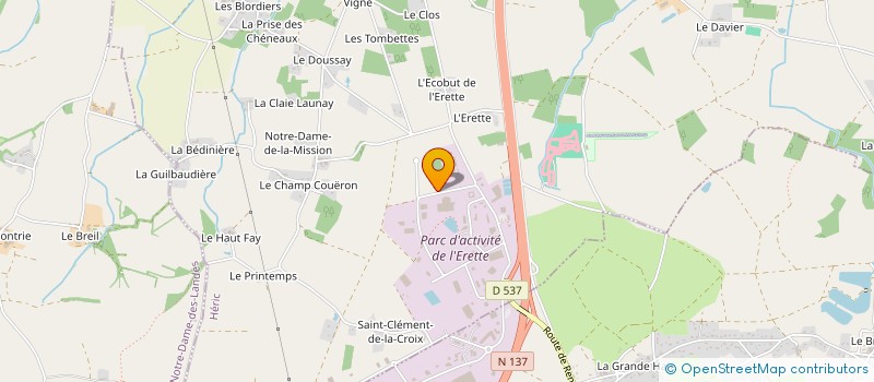localisation de l'entreprise ATLANTIQUE REHABILITATION à HERIC
