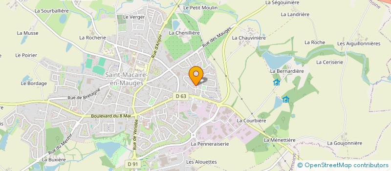 localisation de l'entreprise ATLANTIQUE SAVOIE à SEVREMOINE