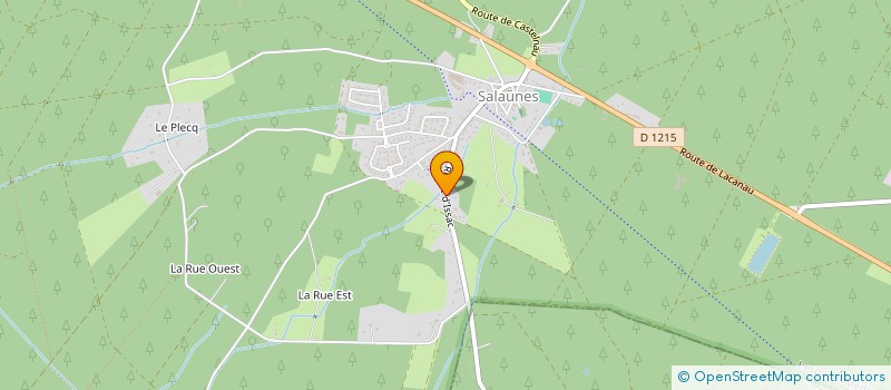 localisation de l'entreprise ATLANTIQUE SERVICE AUTO à SAINT MEDARD EN JALLES