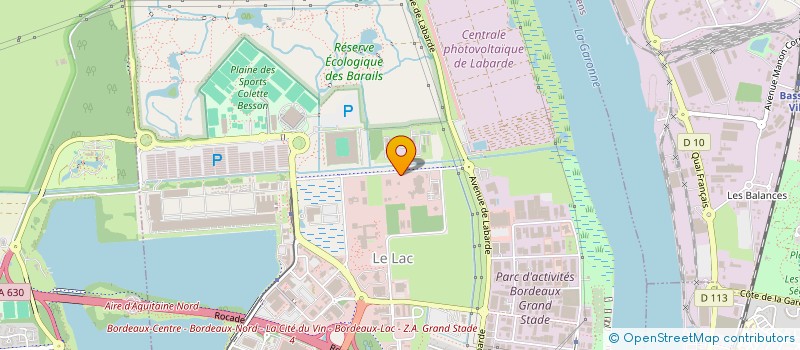 localisation de l'entreprise ATLANTIQUE SYSTEMES ET APPLICATIONS à BORDEAUX