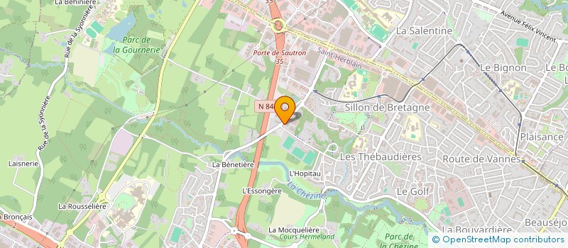 localisation de l'entreprise ATLANTIQUE TAXI à SAINT-HERBLAIN