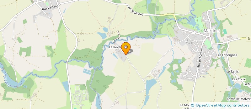 localisation de l'entreprise ATLANTIQUE TP SERVICES  MARTINET