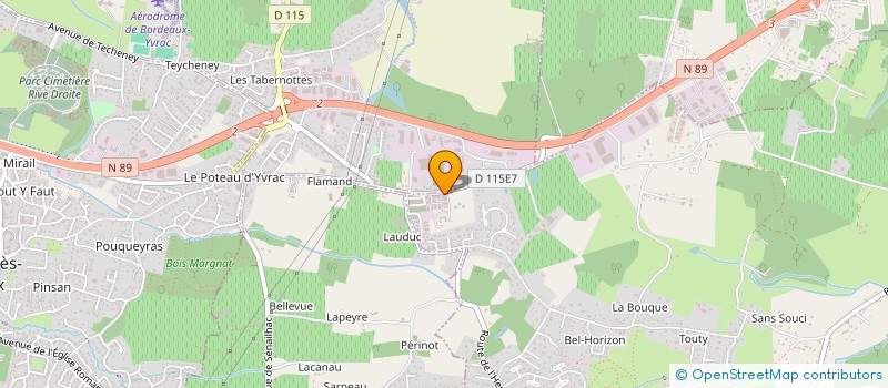 localisation de l'entreprise ATLANTIQUE TRAVAUX SPECIAUX  POMPIGNAC