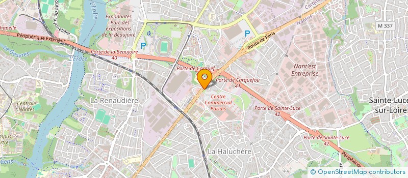 localisation de l'entreprise ATLANTIQUE VENDEE INNOVATION  NANTES