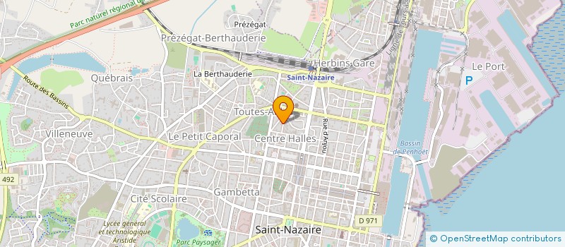 localisation de l'entreprise ATLANTIQUE VENDEE MENAGE PRO à SAINT-NAZAIRE