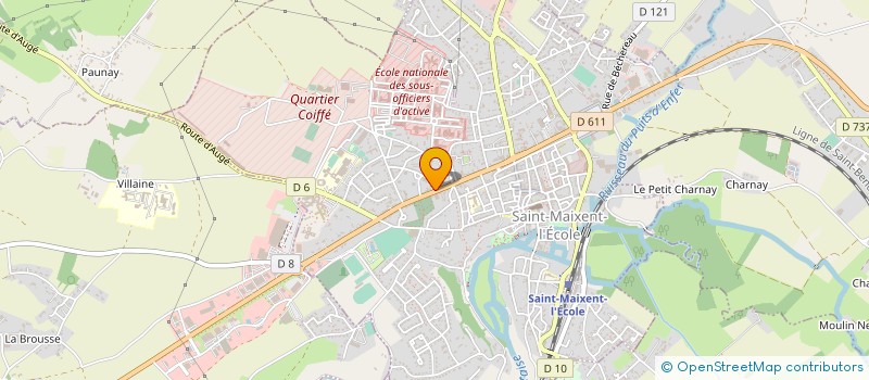 localisation de l'entreprise ATLANTIS à SAINT-MAIXENT-L'ECOLE