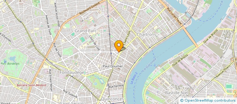 localisation de l'entreprise ATLANTIS  BORDEAUX