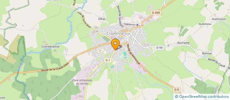 localisation de l'entreprise ATLANTIS CAPITAL  CASTELNAUDARY