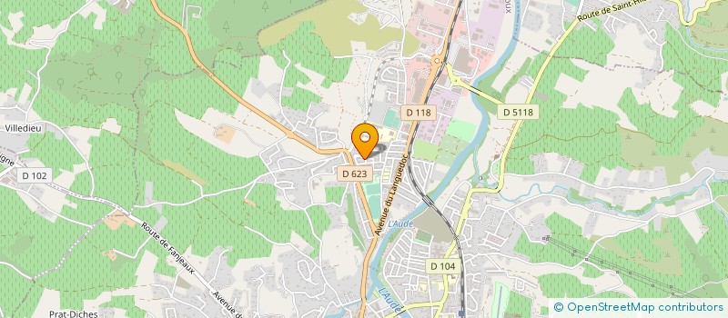 localisation de l'entreprise ATLANTIS CONCEPT INTERACTIVE à LIMOUX