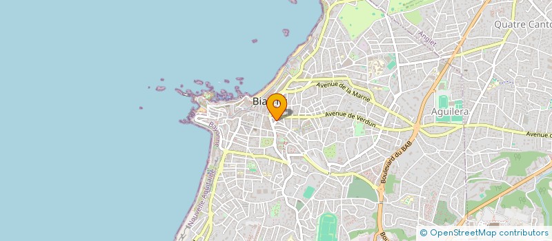 localisation de l'entreprise ATLANTIS ESE à BIARRITZ